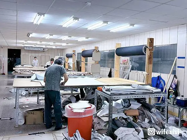 愛加沙發新北泰山總工廠沙發沙發車縫