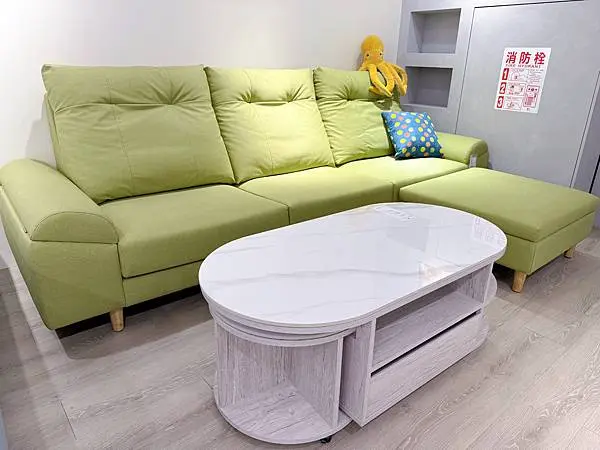 L型沙發凱燕 Cayenne沙發全景,展示其現代簡約設計